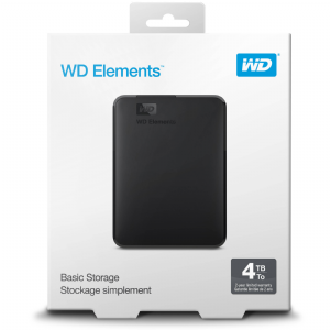 HDD PORTABLE USB 3.0 4 TB. WESTERN DIGITAL