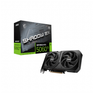 VIDEO GEFORCE RTX 5060TI 8 GB. MSI SHADOW 2X
