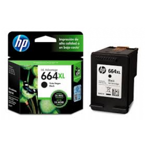 CARTUCHO HP 664XL NEGRO ORIGINAL
