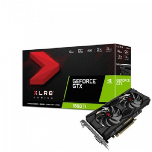 VIDEO GEFORCE GTX1660TI 6 GB. PNY DUAL FAN