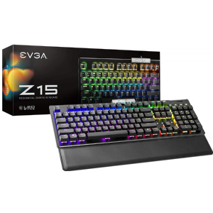 TECLADO EVGA Z15 SP RGB CLICKY BRONZE