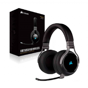 AURICULARES WIRELESS CORSAIR VIRTUOSO RGB CARBON
