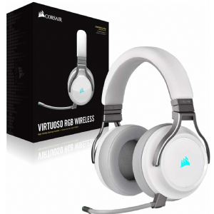 AURICULARES WIRELESS CORSAIR VIRTUOSO RGB WHITE