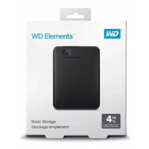 HDD PORTABLE USB 4 TB. WESTERN DIGITAL