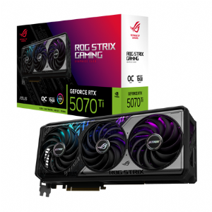 VIDEO GEFORCE RTX 5070TI 16 GB. ASUS ROG STRIX