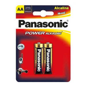 PILAS PANASONIC ALKALINE AA BLISTER X2
