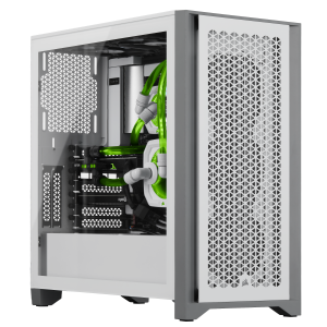 GABINETE CORSAIR 4000D TG WHITE CC-9011201-WW