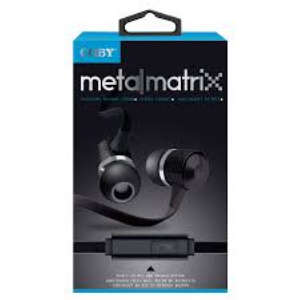 AURICULAR IN EAR COBY CBE-126 METALMATRIX