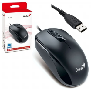 MOUSE OPTICO GENIUS DX-110 USB NEGRO