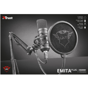MICROFONO TRUST EMITA PLUS GXT 252 STREAM