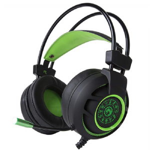 AURICULAR C/MIC MARVO HG9012 GREEN 7.1