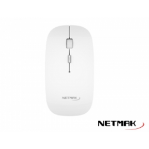 MOUSE WIRELESS NETMAK NM-W40W BLANCO