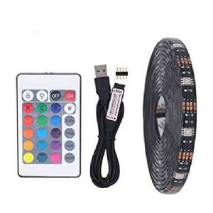 TIRA LEDS 3M RGB C/USB Y CONTROL REMOTO