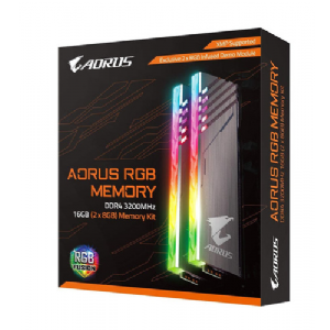 DDR4 16 GB. (2x8) 3200 MHZ RGB GIGABYTE AORUS