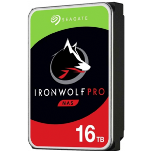 HDD 16 TB. SEAGATE IRONWOLF PRO