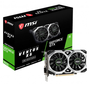 VIDEO GEFORCE GTX 1650 4 GB. MSI VENTUS XS