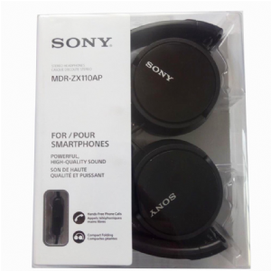 AURICULAR SONY MDR-ZX110AP NEGRO C/MIC