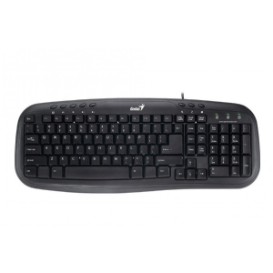 TECLADO USB GENIUS SLIMSTAR M200 SP BLACK