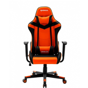 SILLA GAMER RAIDMAX DK606OG NARANJA-NEGRO