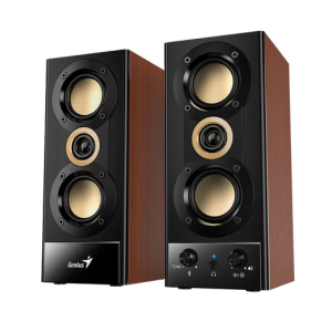 PARLANTE 2.0 GENIUS SP-HF800BT WOOD BLUETOOTH