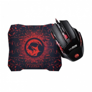 MOUSE C/PAD MARVO G928 G1 LED 3200 DPI