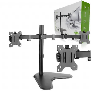 SOPORTE P/MONITOR DOBLE ESCRITORIO KPM-311