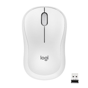 MOUSE WIRELESS LOGITECH M220 SILENT WHITE