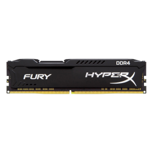 DDR4 8 GB. 2666 MHz KINGSTON HYPERX FURY BLACK
