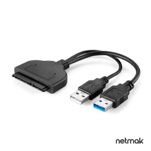 CABLE USB 3.0 A SATA 2.5 NETMAK NM-SATA3