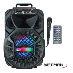 PARLANTE KARAOKE NETMAK NM-ATR