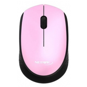MOUSE WIRELESS NETMAK NM-M680-P ROSA