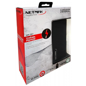 FUENTE NOTEBOOK UNIVERSAL NETMAK NM-1287 AUTOMATICA