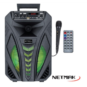 PARLANTE KARAOKE NETMAK NM-XTASYS