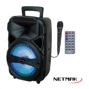 PARLANTE KARAOKE NETMAK NM-FAMA