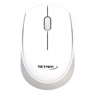 MOUSE WIRELESS NETMAK NM-M680-W BLANCO