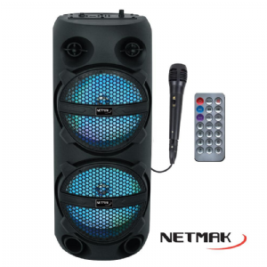 PARLANTE KARAOKE NETMAK NM-PARISEO