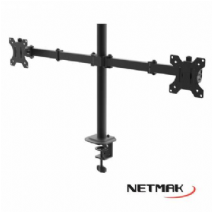 SOPORTE P/MONITOR DOBLE ESCRITORIO NM-ST18
