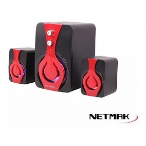 PARLANTES 2.1 NETMAK NM-TRUENO