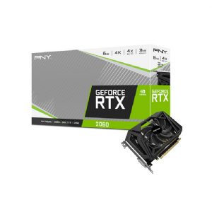VIDEO GEFORCE RTX 2060 6 GB. PNY SINGLE FAN