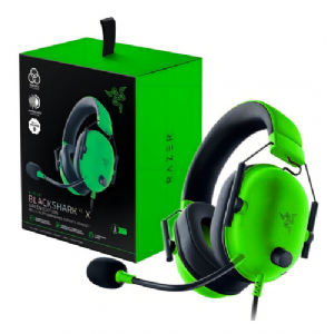 AURICULAR RAZER BLACKSHARK V2 X GREEN