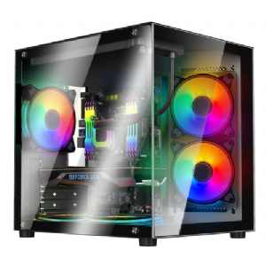 GABINETE SENTEY A8 BLACK 5 FAN ARGB