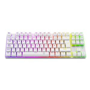 TECLADO T DAGGER T-TGK315W-BL BLANCO SWITCH BLUE
