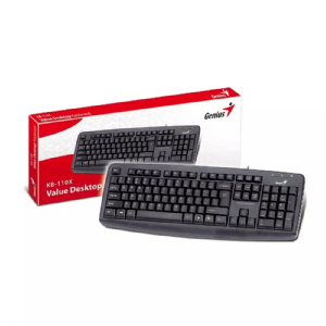 TECLADO GENIUS KB-110X PS2 BLACK
