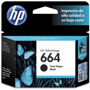 CARTUCHO HP 664 NEGRO