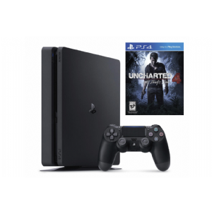 PLAYSTATION 4 500 GB. C/UNCHARTED 4