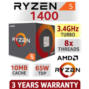 MICRO AMD RYZEN 5 1400 3.4 GHz AM4