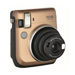 CAMARA FUJI INSTAX MINI 70 DORADA