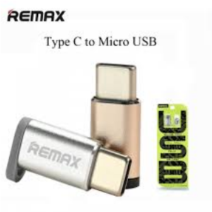 ADAPTADOR MICRO-USB A USB TYPE C REMAX RA-USB1