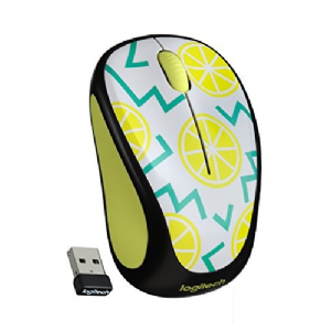 MOUSE WIRELESS LOGITECH M317C LEMON