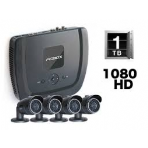 CCTV KIT DE SEGURIDAD PCBOX 4CAM HD.1TB PCB-DVR4AHDK